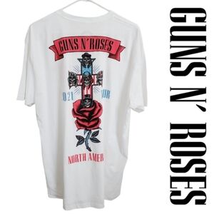 🆕️ Guns n' Roses Official Merchandise 2021 Tour Graphic Tee
